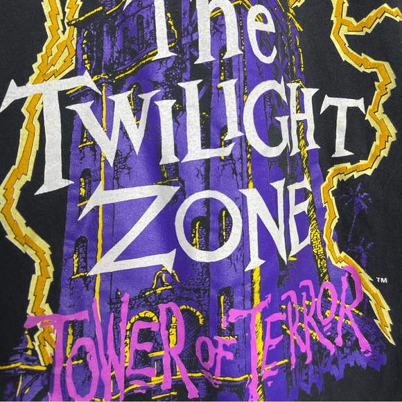 Vintage Disney Tower Of Terror T Shirt - Picture 9 of 10